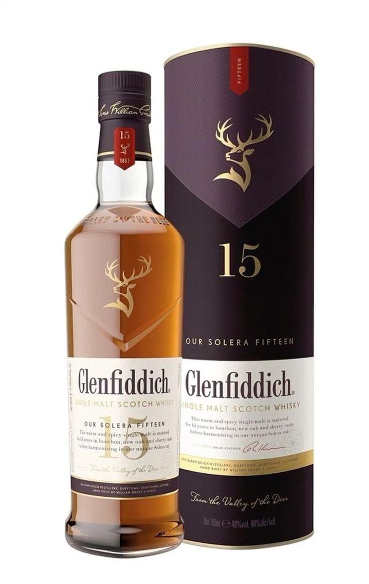 Glenfiddich 15 Year Solera (Scotland)  - Whiskey - Premium quality